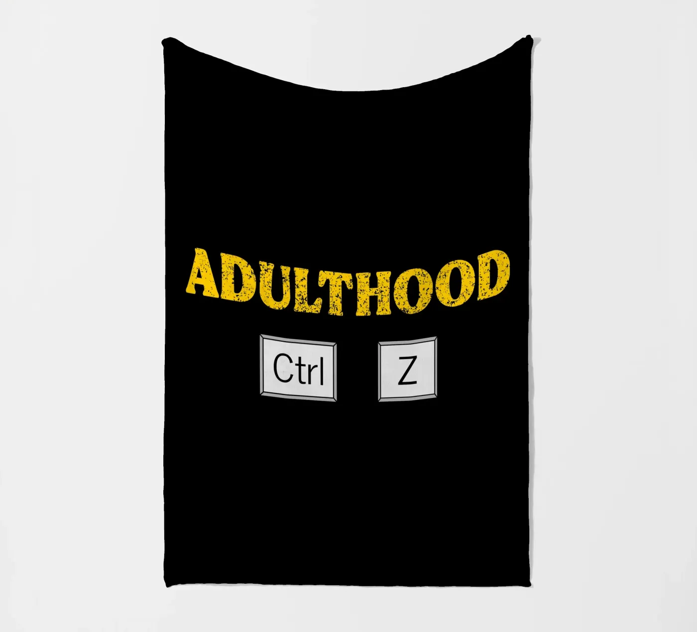 Adulthood Ctrl Z Tech Geek Coding and Programming coperta in pile da sillyindustries