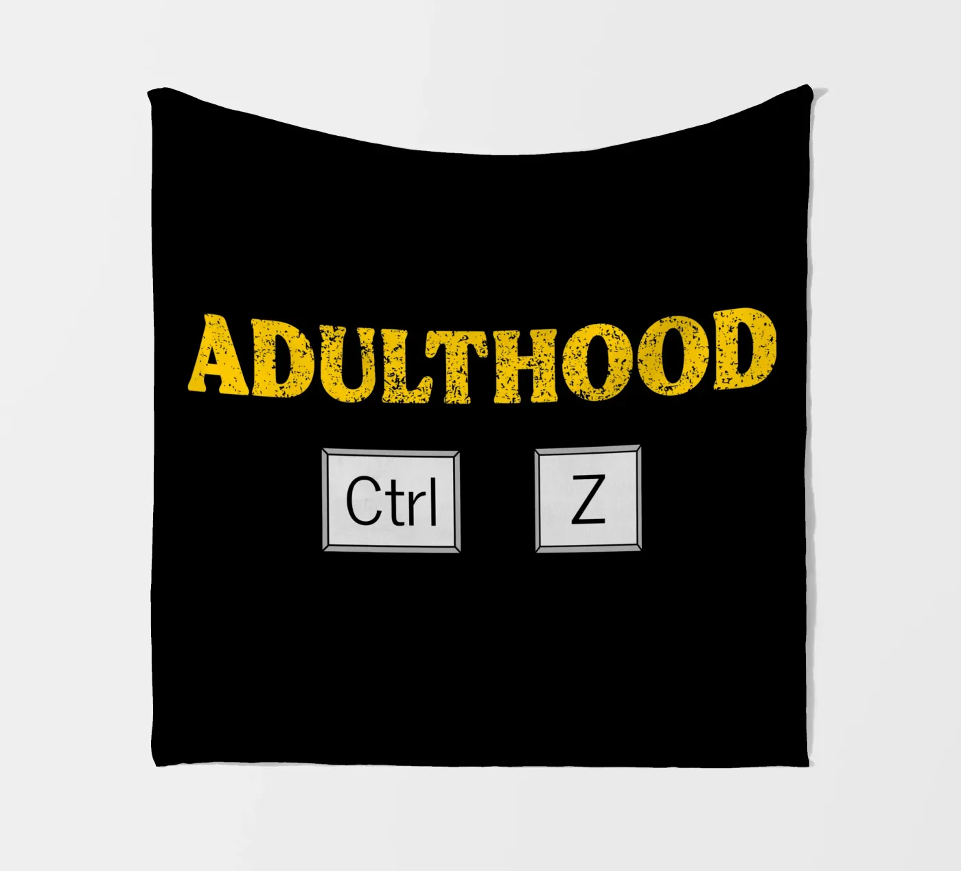 Adulthood Ctrl Z Tech Geek Coding and Programming coperta in pile da sillyindustries