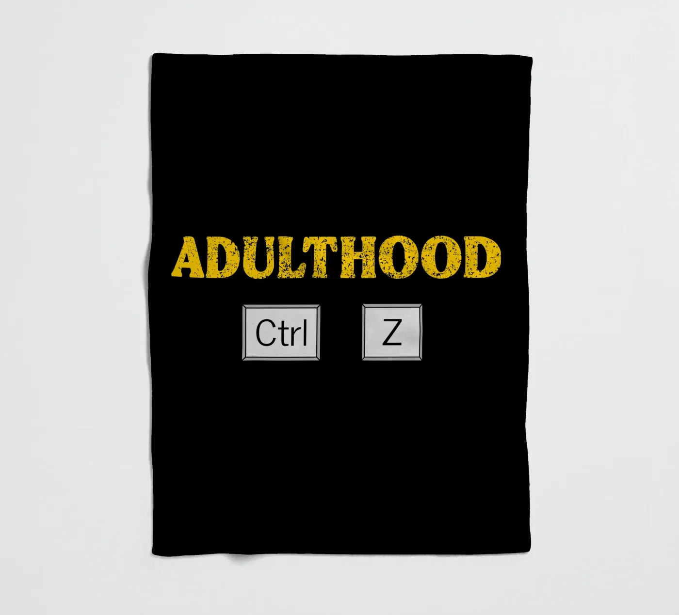 Adulthood Ctrl Z Tech Geek Coding and Programming coperta in pile da sillyindustries