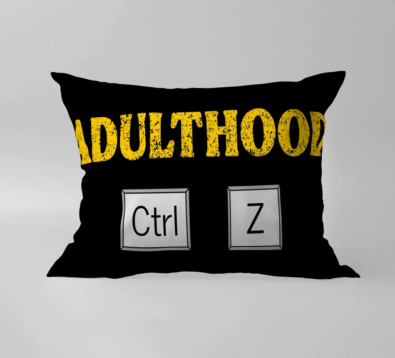Volwassenheid Ctrl Z Tech Geek Coderen en programmeren kussen van sillyindustries