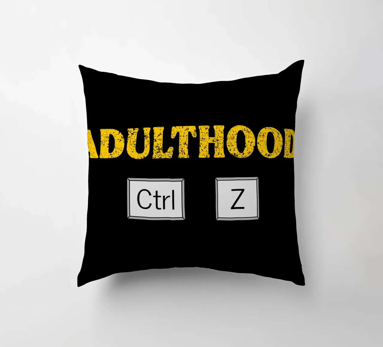 Volwassenheid Ctrl Z Tech Geek Coderen en programmeren kussen van sillyindustries