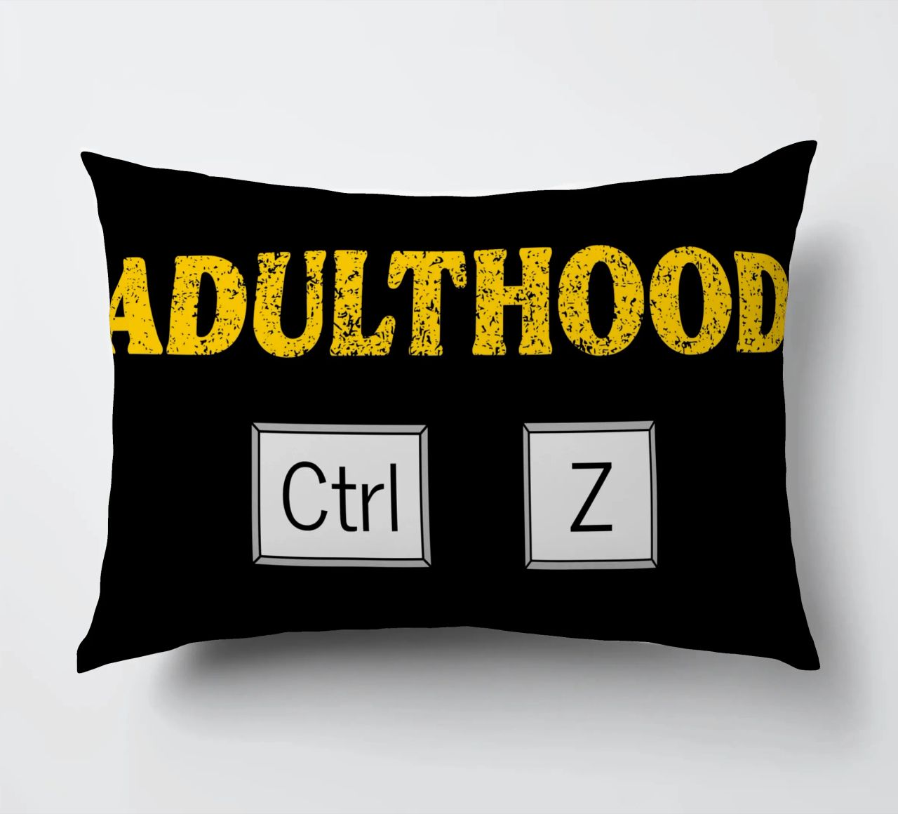 Volwassenheid Ctrl Z Tech Geek Coderen en programmeren kussen van sillyindustries