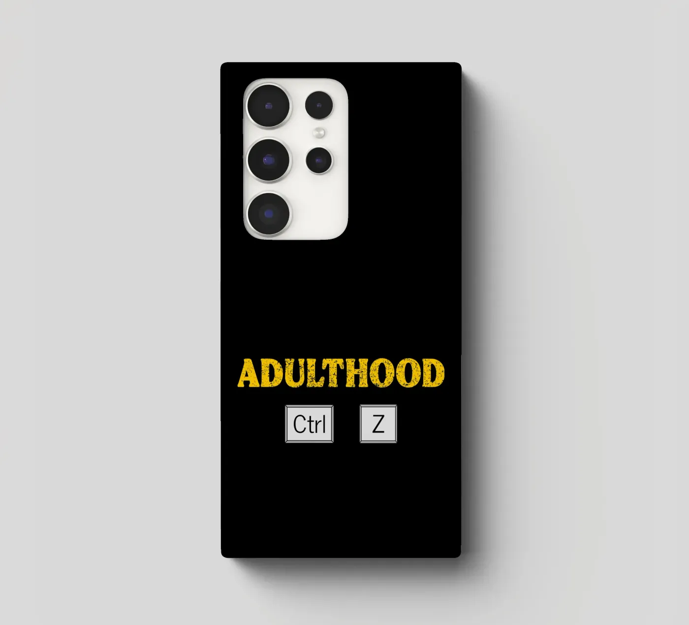 Adulthood Ctrl Z Tech Geek Coding and Programming samsung phone case by sillyindustries