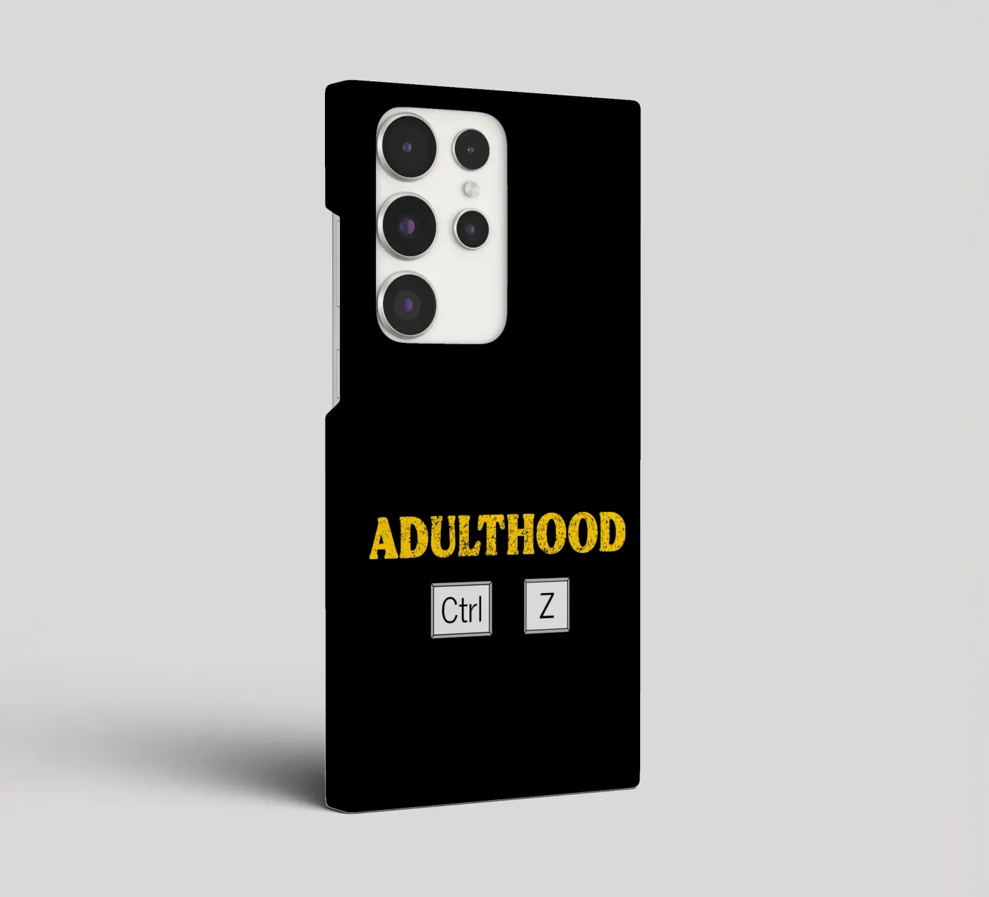 Adulthood Ctrl Z Tech Geek Coding and Programming samsung phone case by sillyindustries