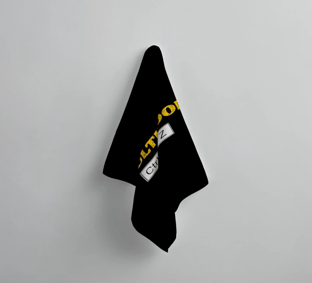 Volwassenheid Ctrl Z Tech Geek Coderen en programmeren badhanddoek van sillyindustries