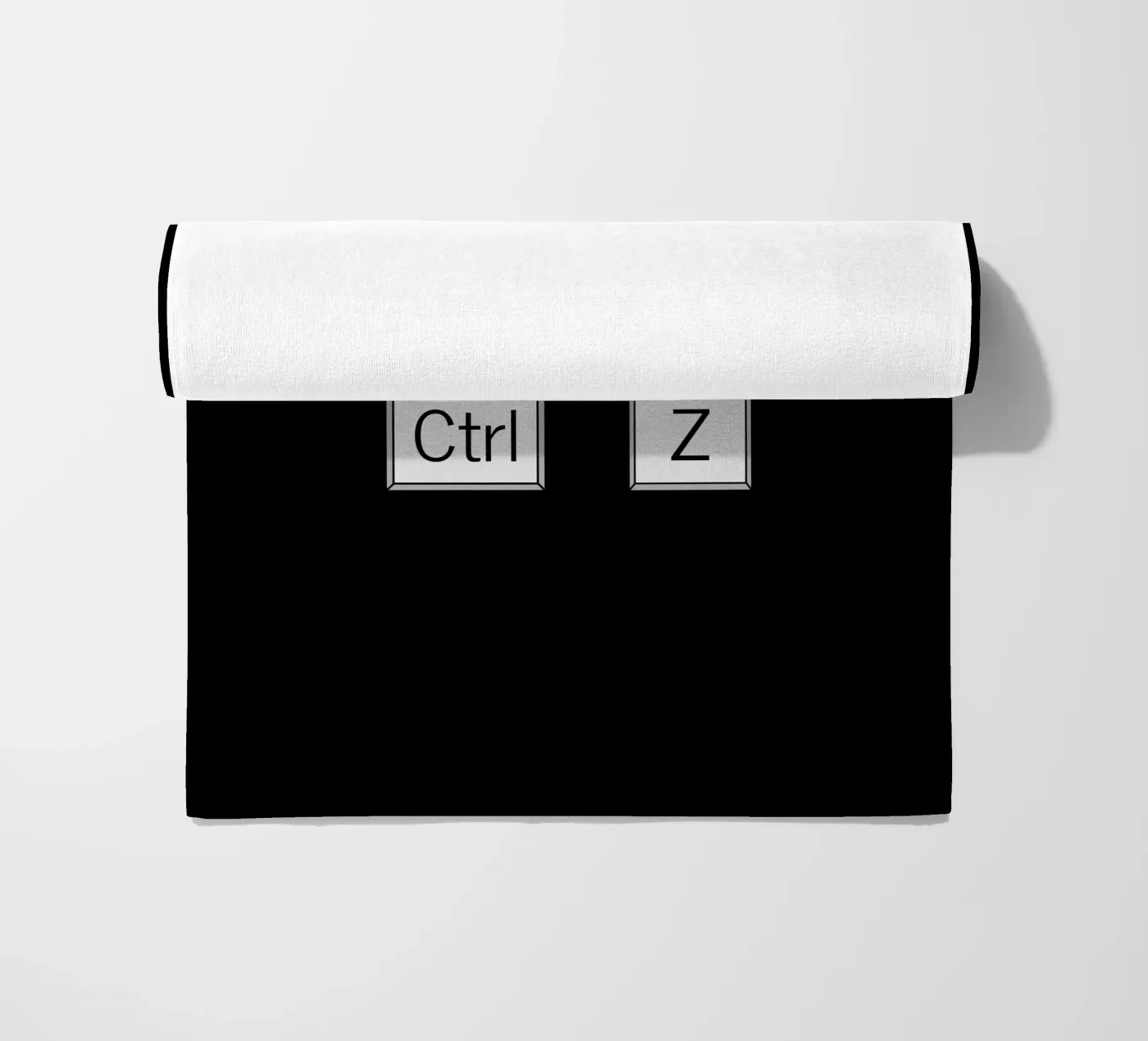 Adulthood Ctrl Z Tech Geek Coding and Programming strandhanddoek van sillyindustries