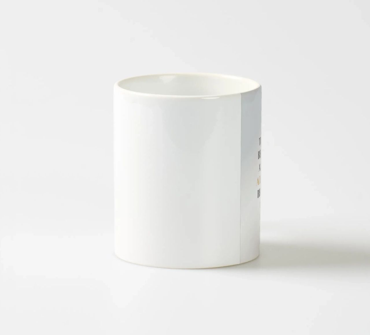 Il sogno inizia con un passo, e la realizzazione inizia con il fa tazza in ceramica da logic