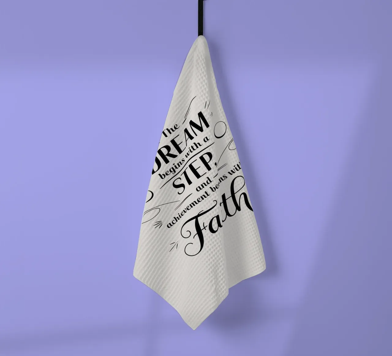 Le rêve commence par un pas, et l'accomplissement commence par un échec. torchon de logic