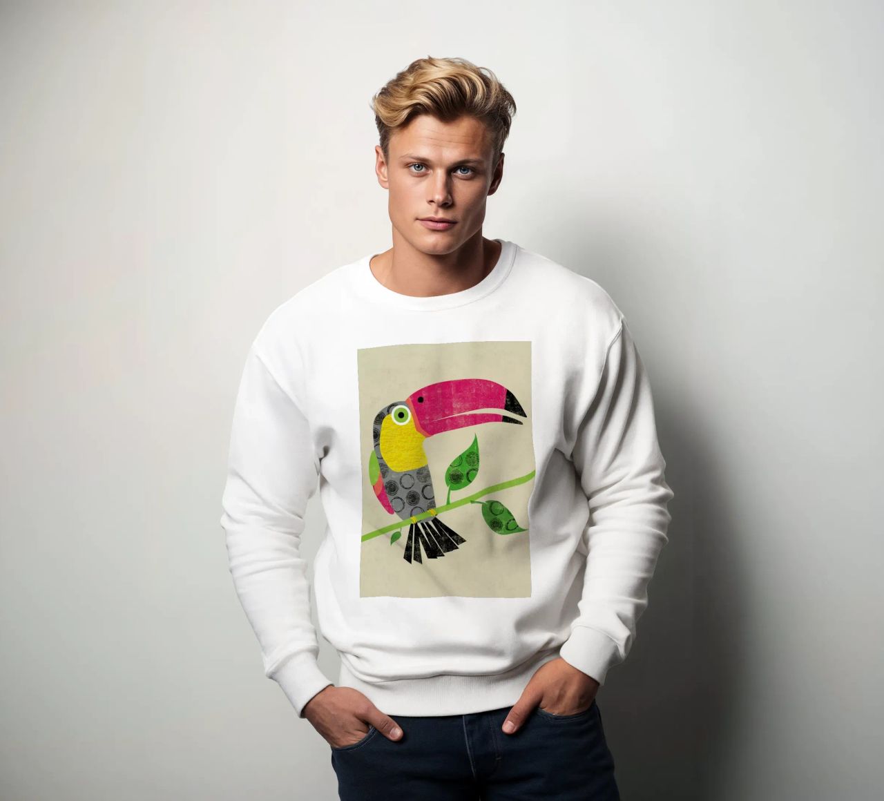 Toucan felpa da Rocket68
