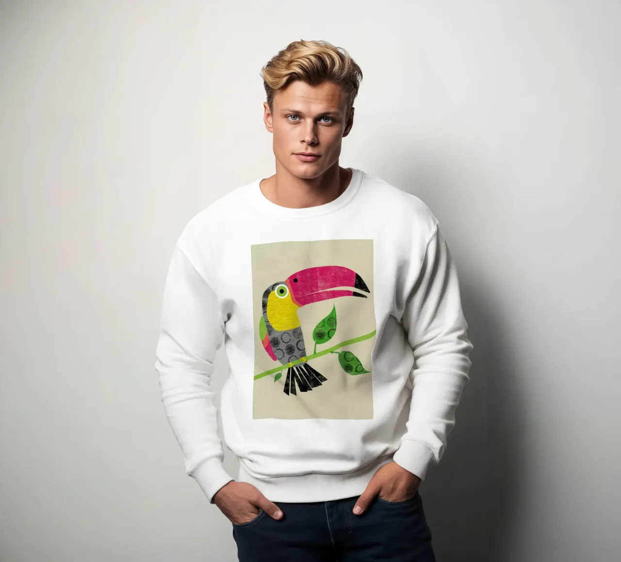 Toucan Sweatshirt von Rocket68