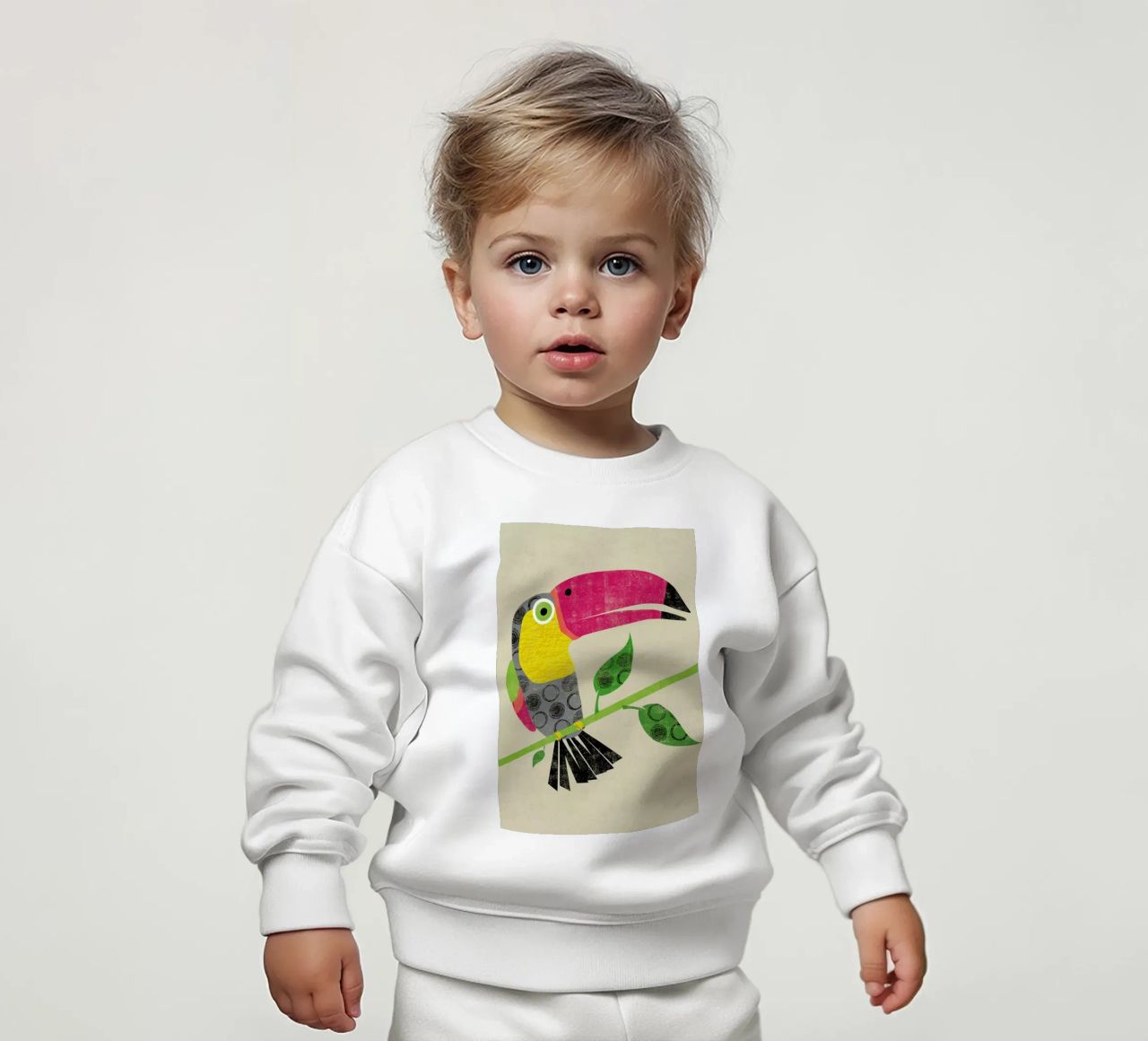 Toucan felpa neonato da Rocket68
