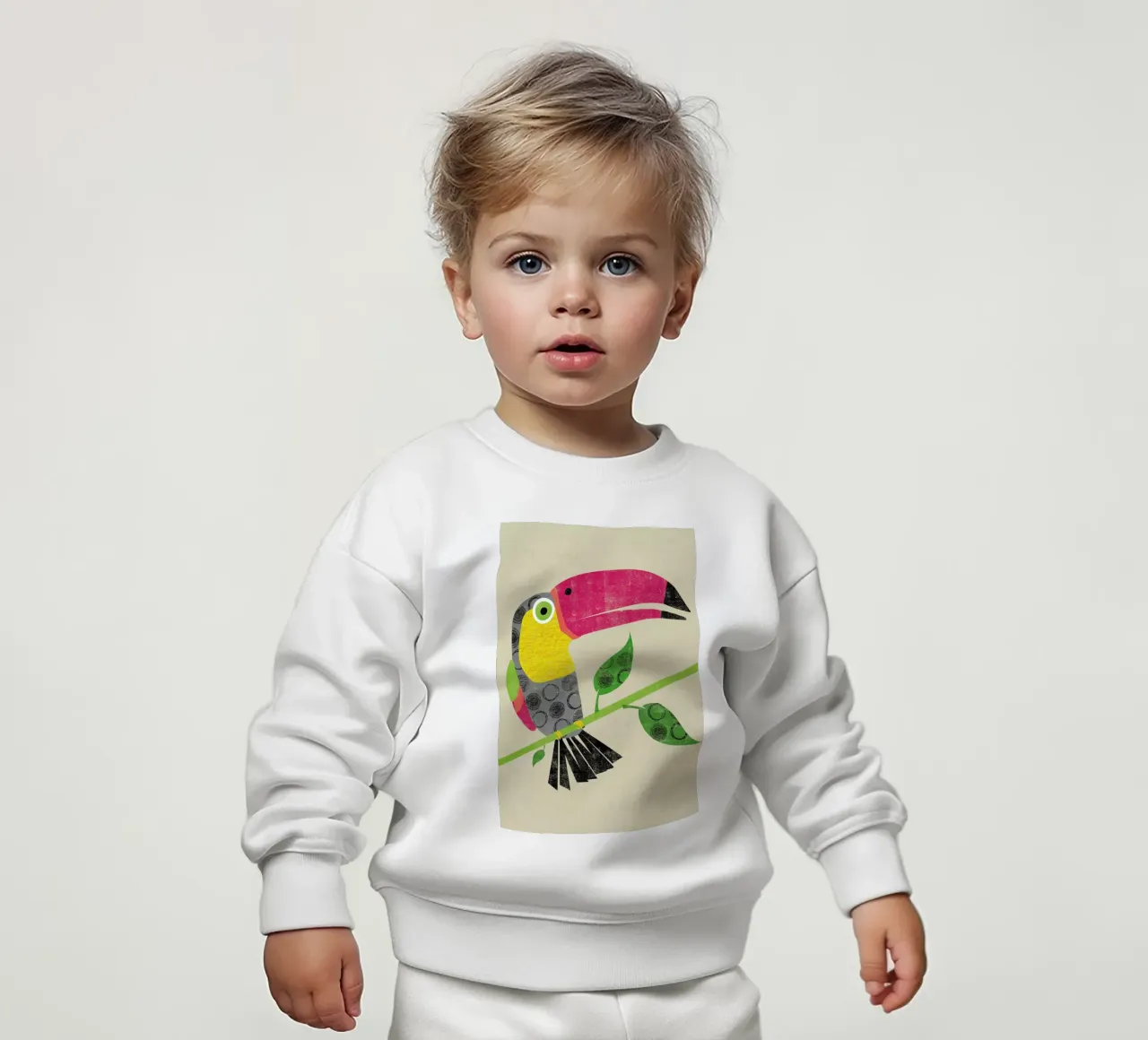 Toucan felpa neonato da Rocket68