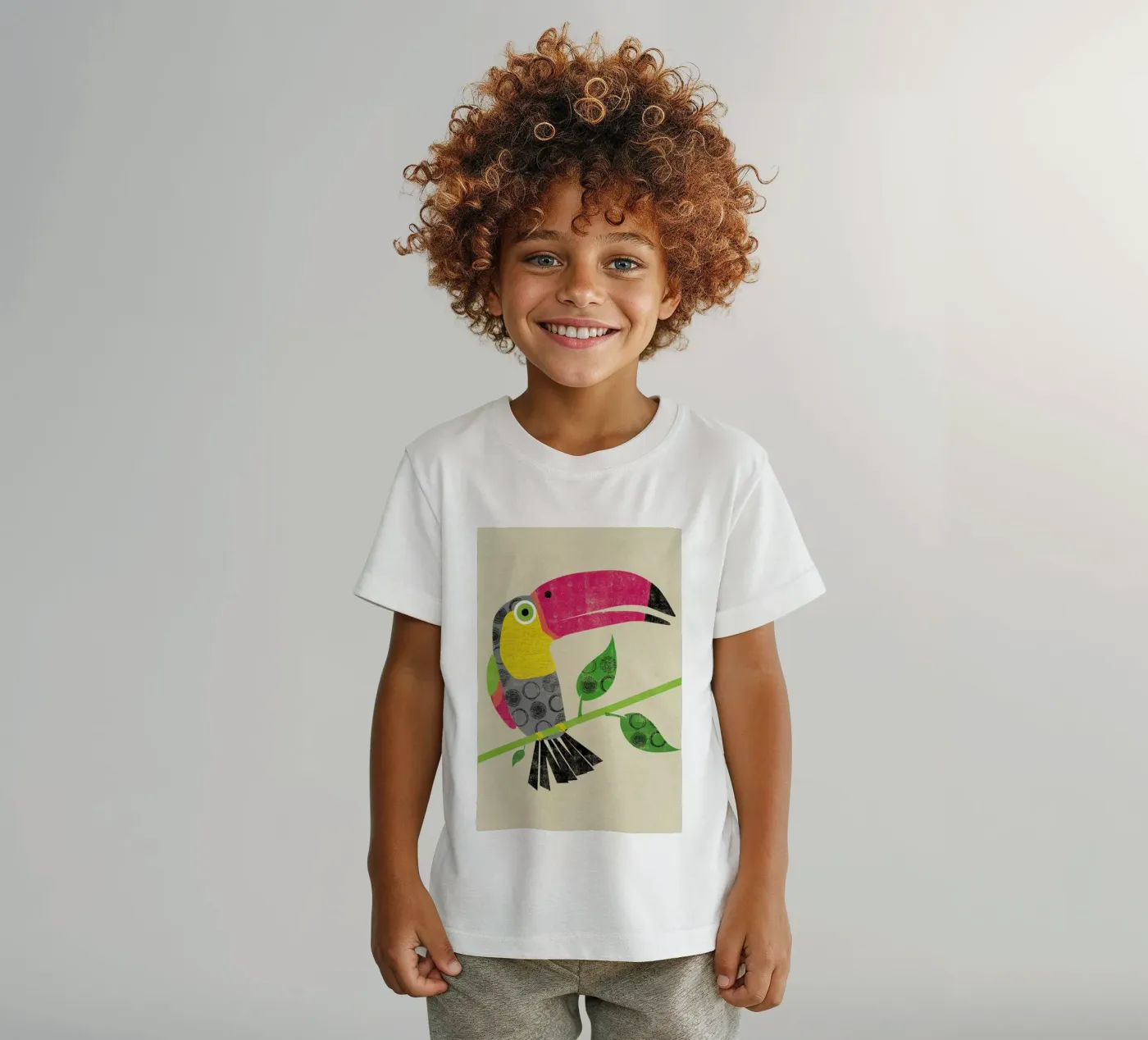Toucan t-shirt bambini da Rocket68