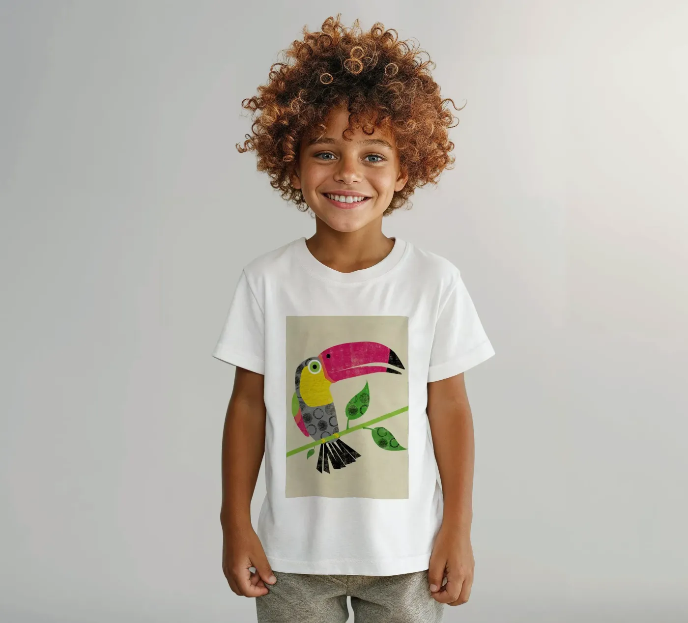 Toucan t-shirt bambini da Rocket68