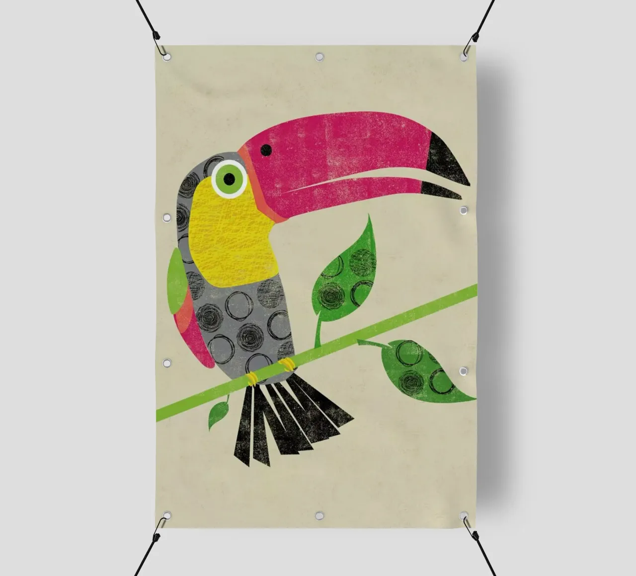 Toucan telo in pvc da Rocket68