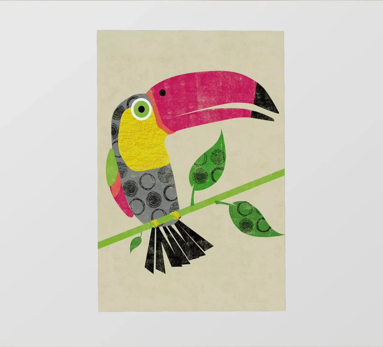 Toucan pvc cover by Rocket68
