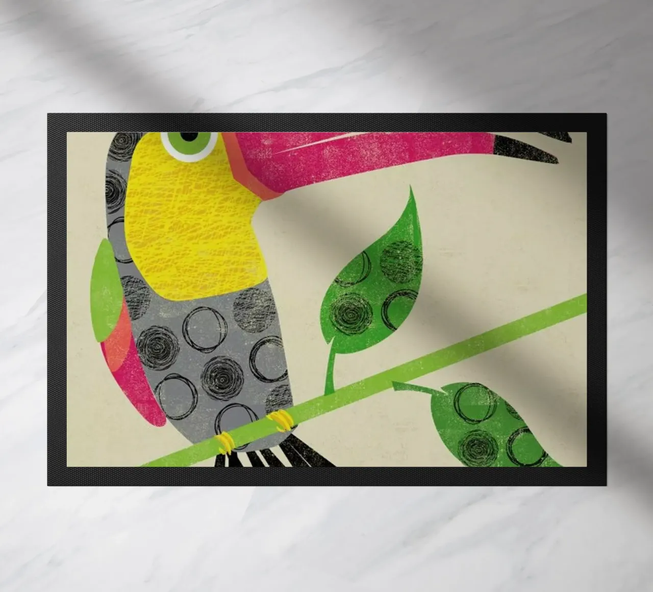 Toucan deurmat van Rocket68