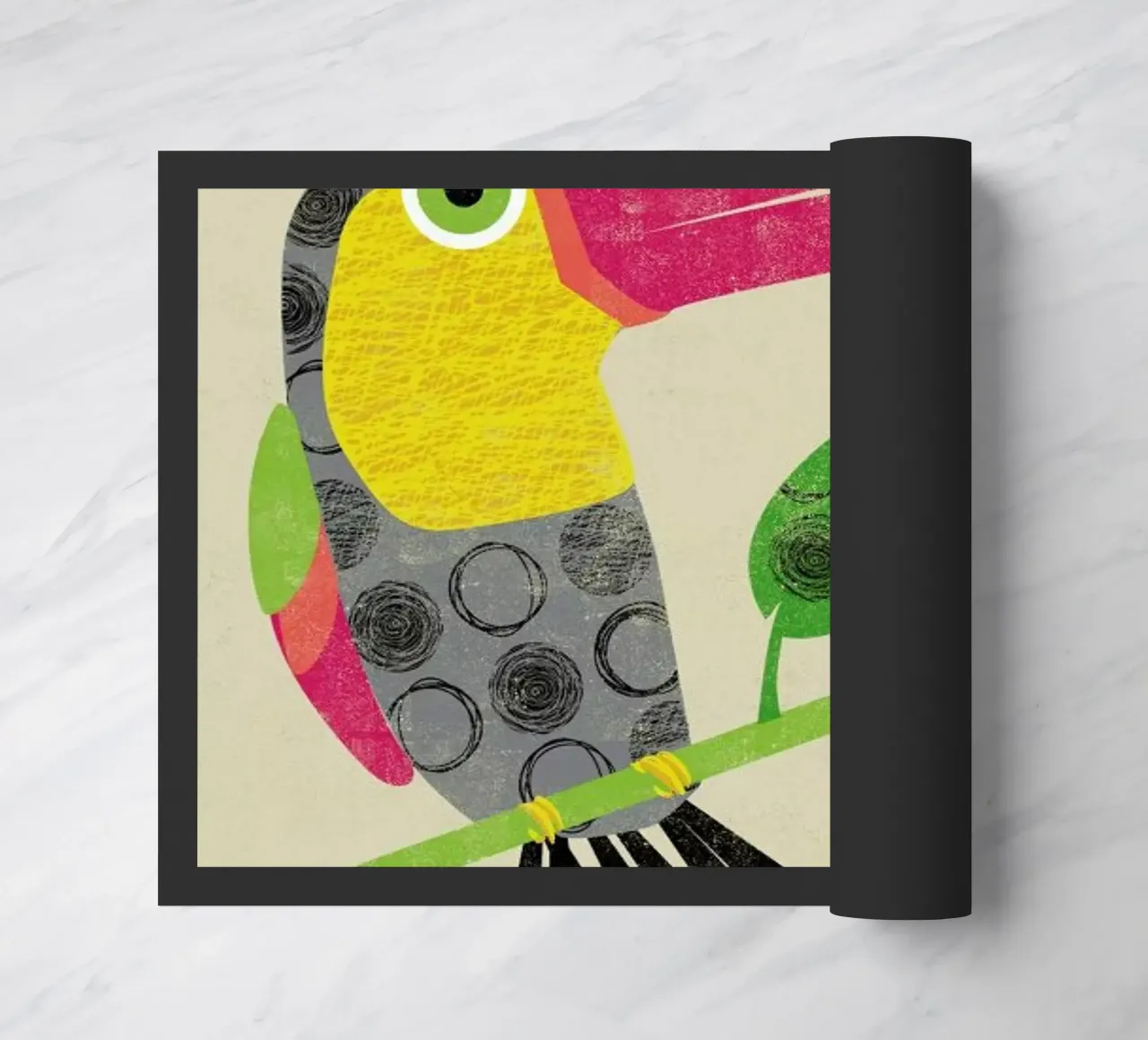 Toucan deurmat van Rocket68