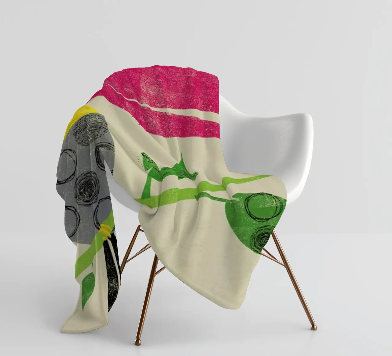 Toucan coperta in pile da Rocket68