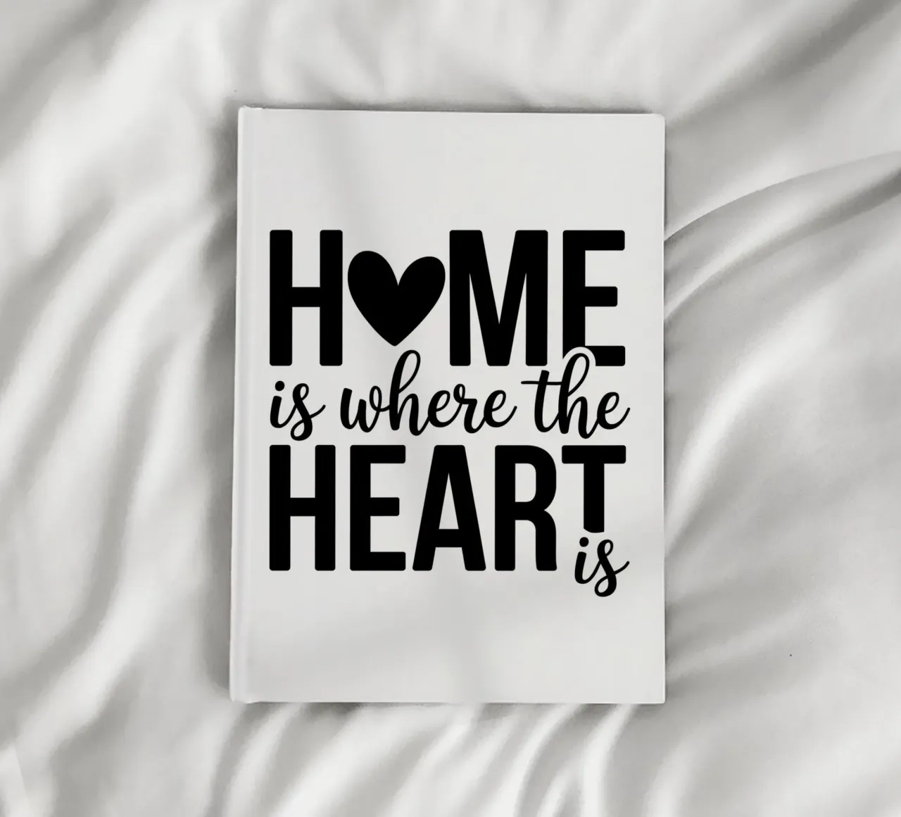 Home is where the heart is notebook by logic