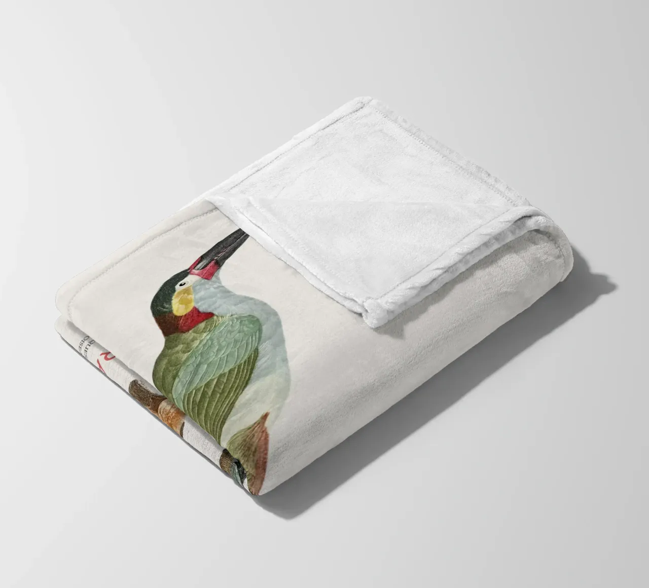 Guianatukanet oder Selenidera piperivora Fleecedecke von Vintagrafica