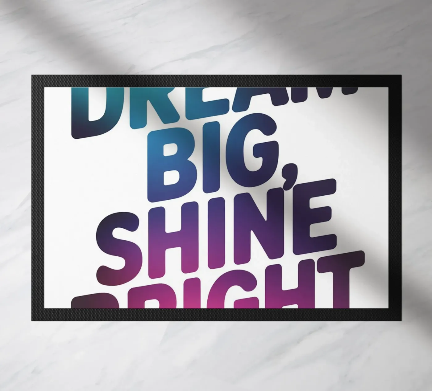 dream big doormat by logic