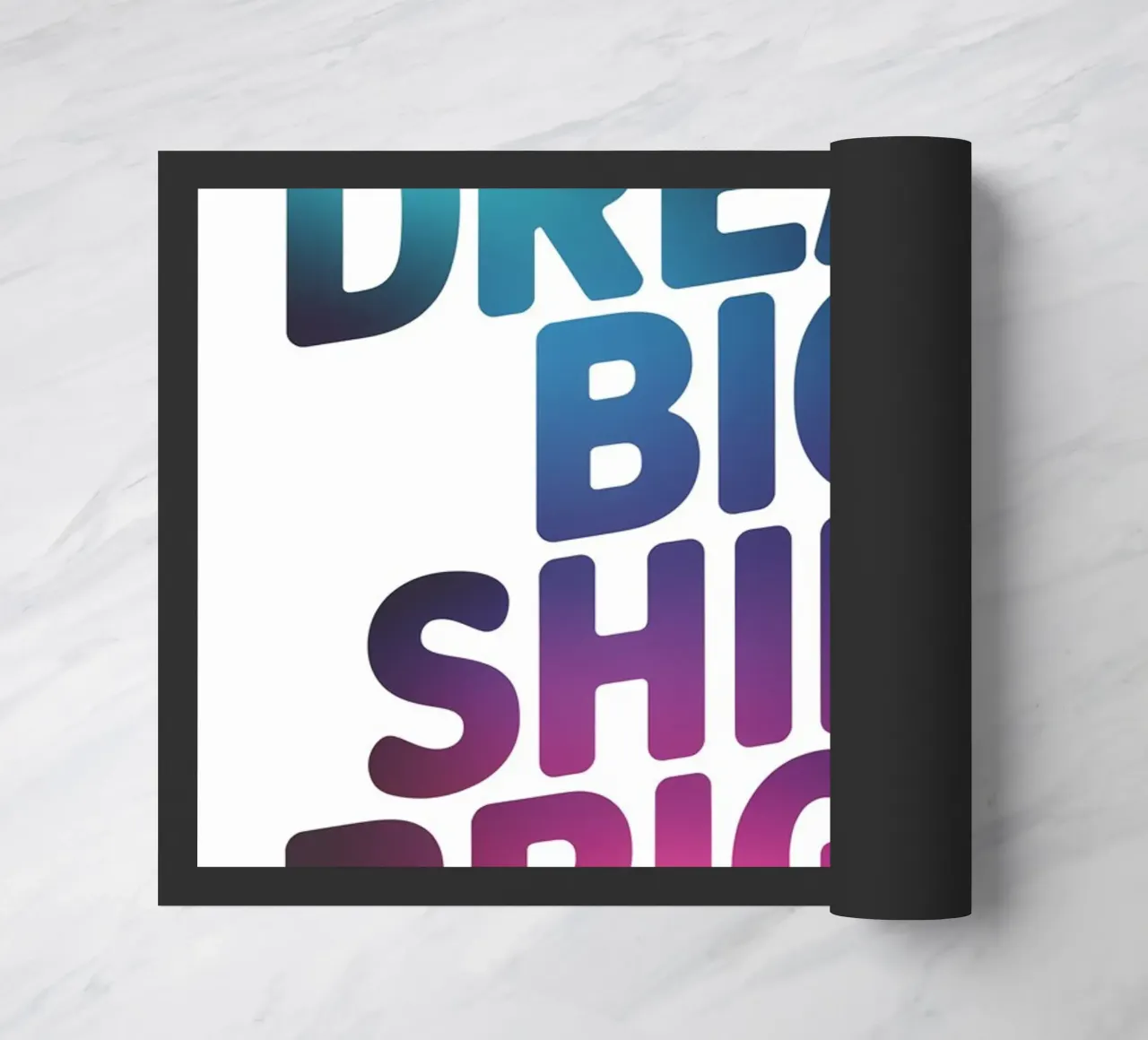 droom groot deurmat van logic