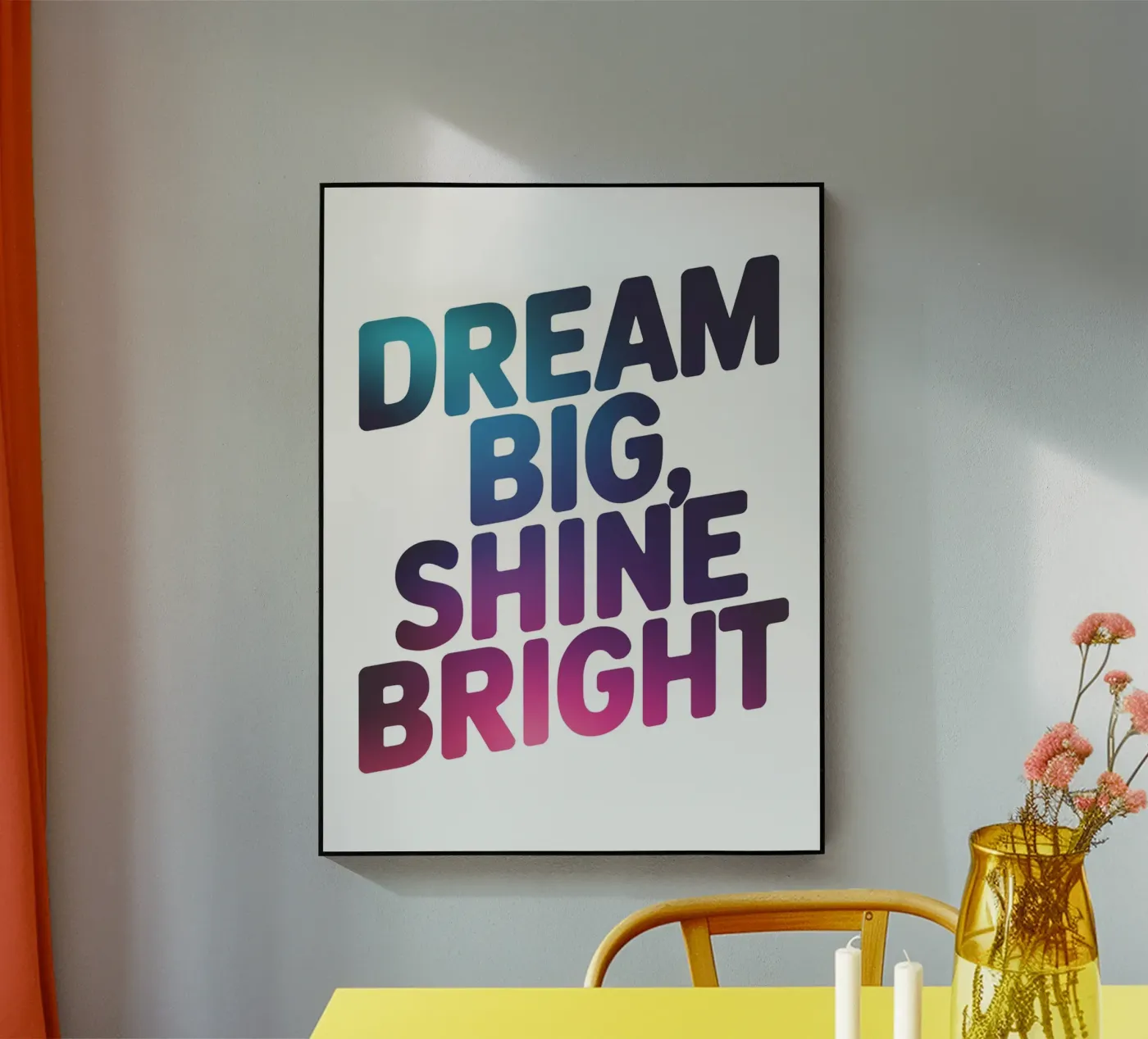 droom groot acryl van logic