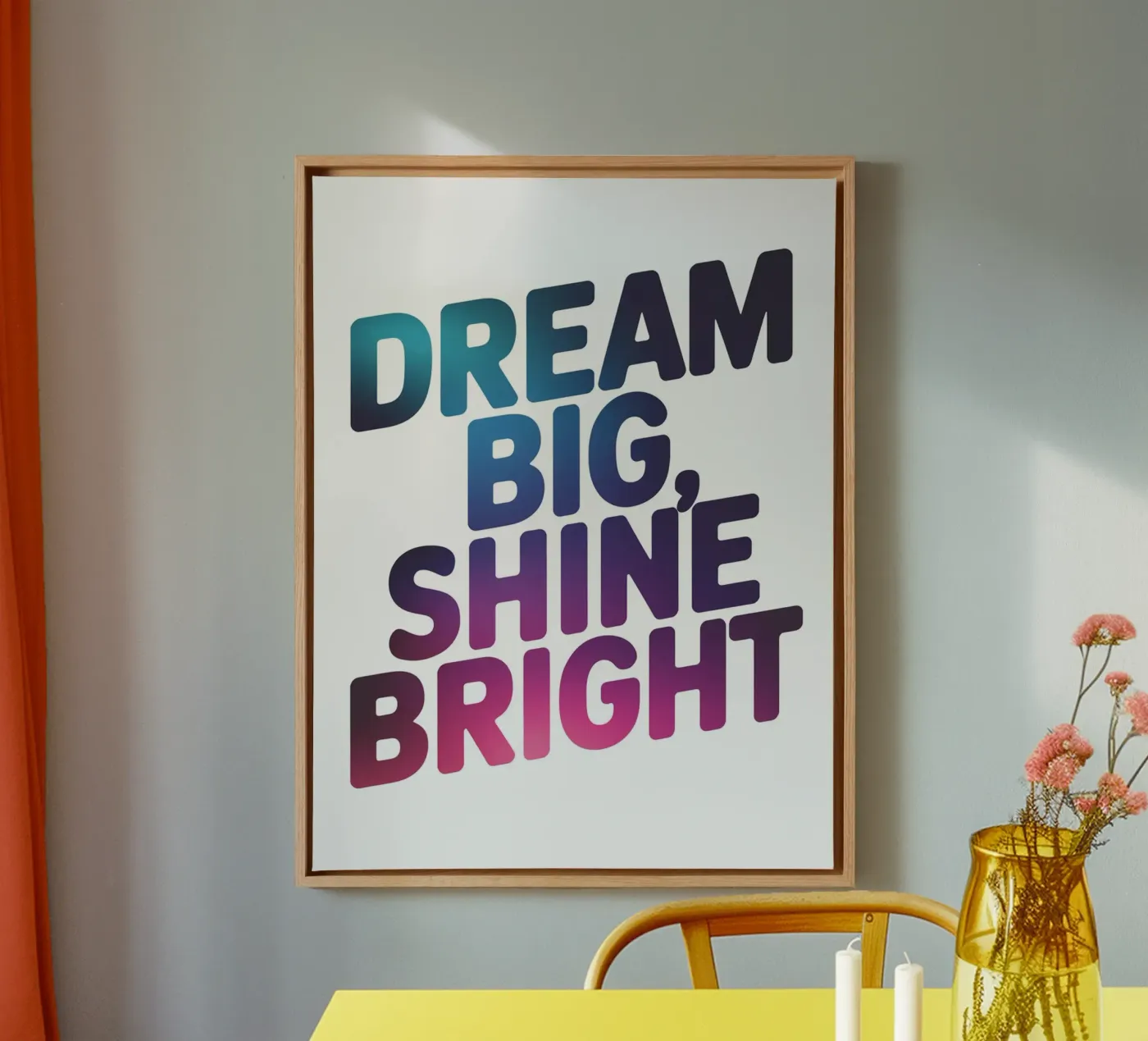 droom groot canvas van logic