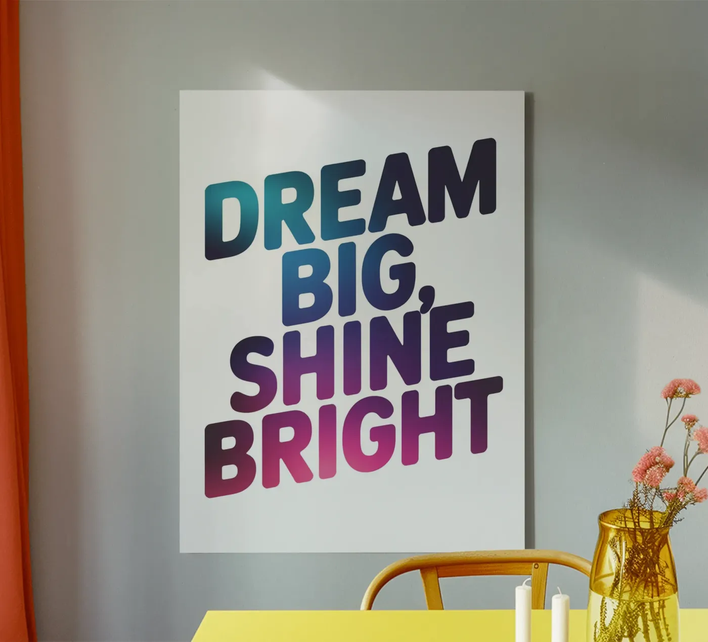 droom groot canvas van logic