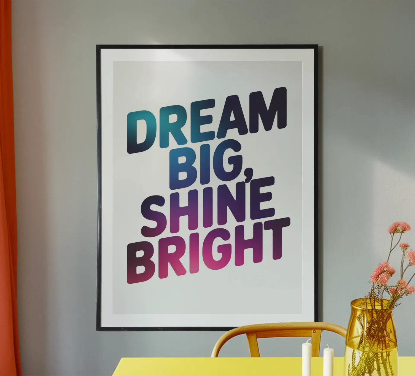 dream big poster van logic