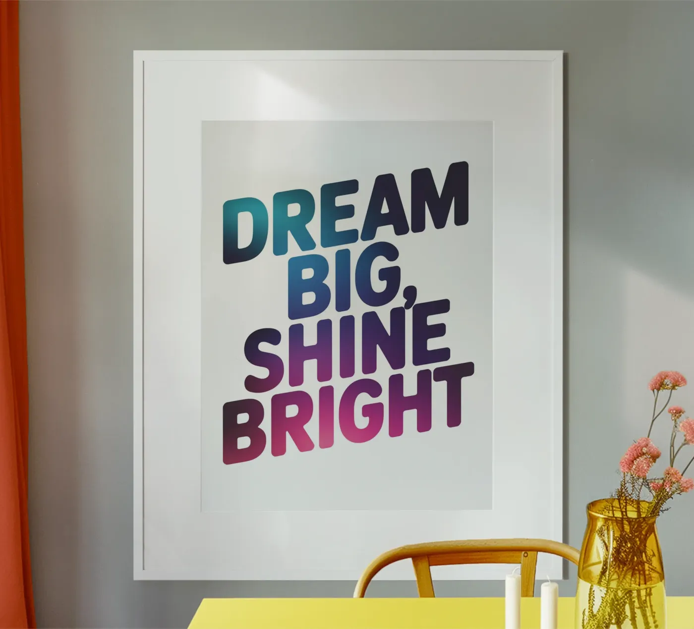 dream big poster van logic