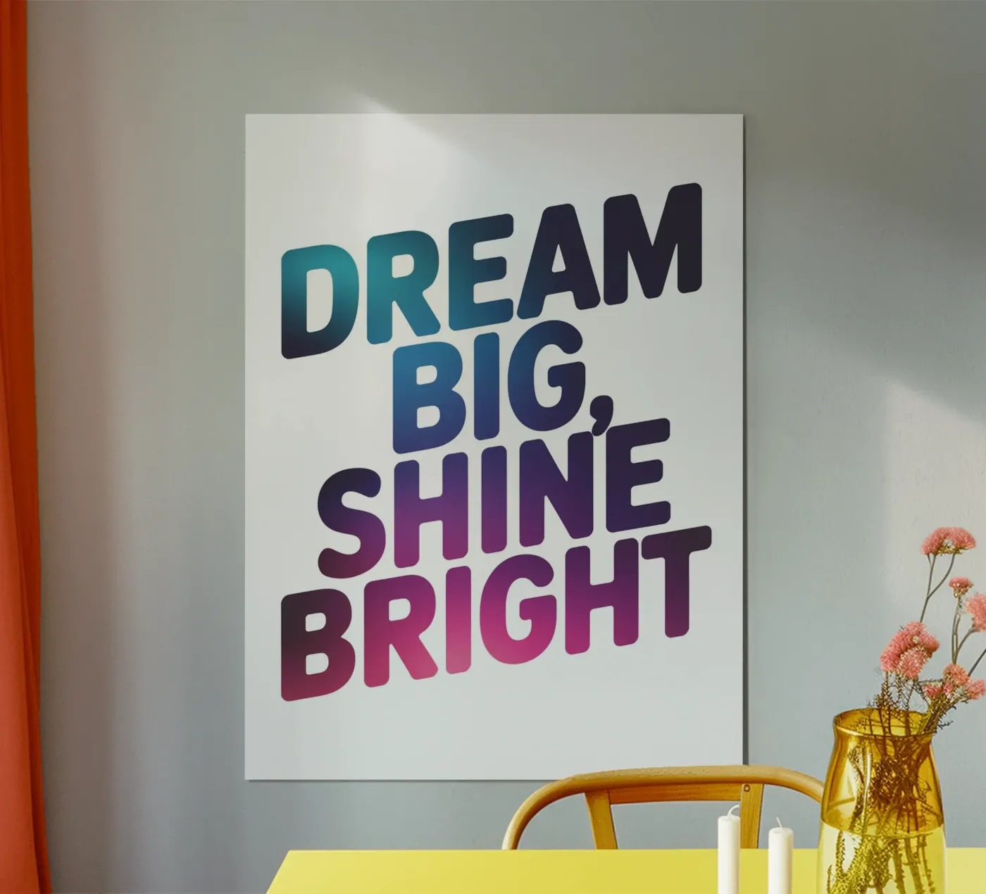 dream big poster van logic