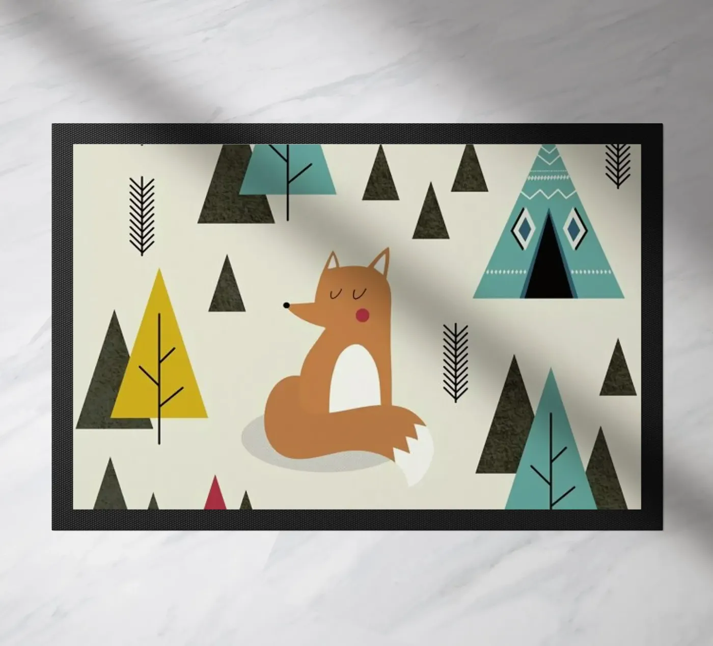 Forest Dreams doormat by Karin Bijlsma