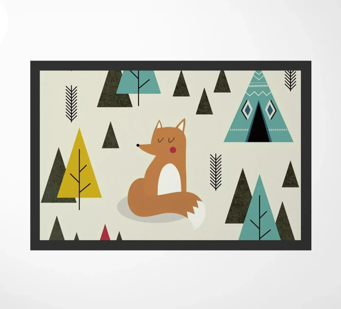 Forest Dreams doormat by Karin Bijlsma