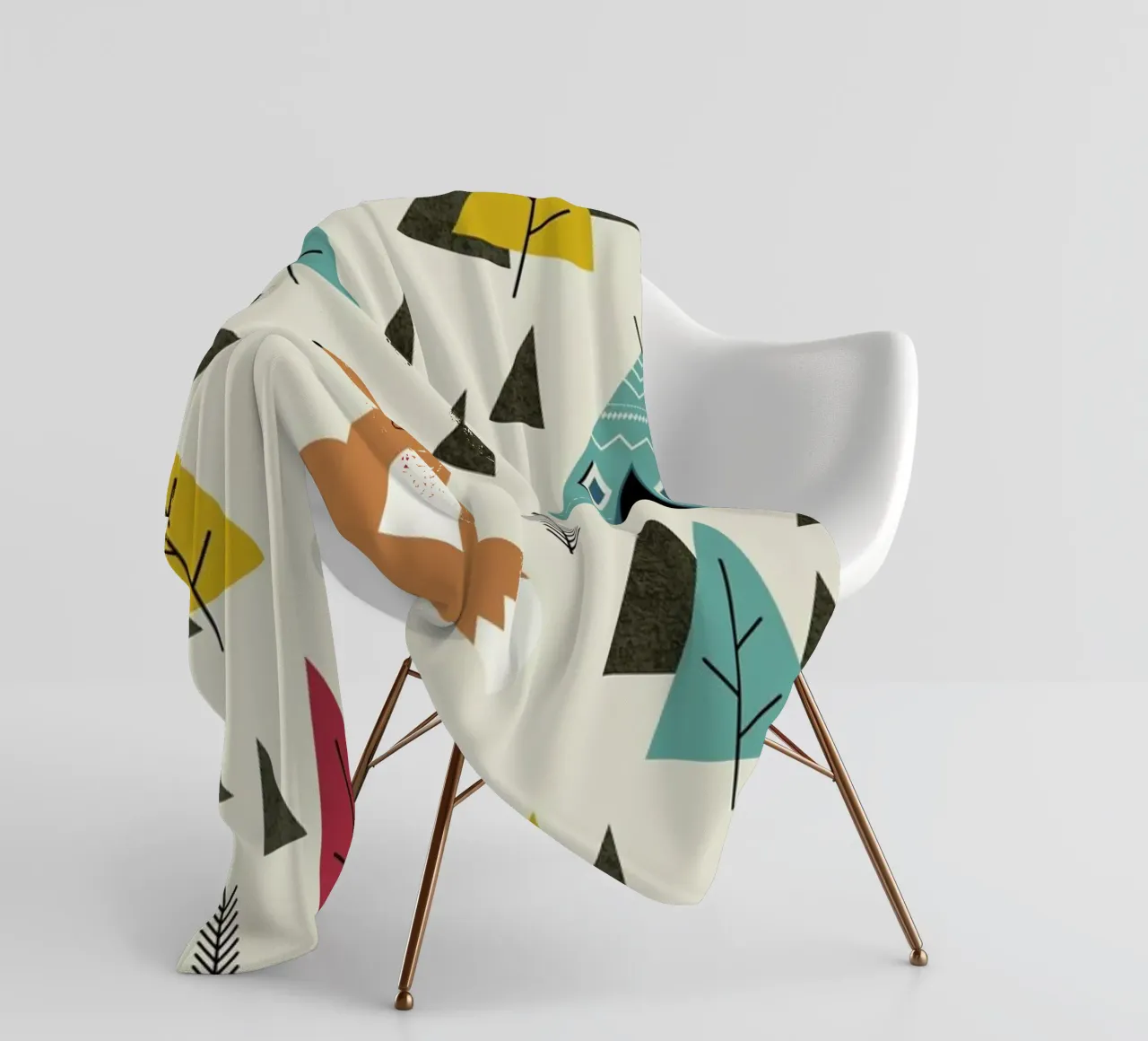 Forest Dreams coperta in pile da Karin Bijlsma