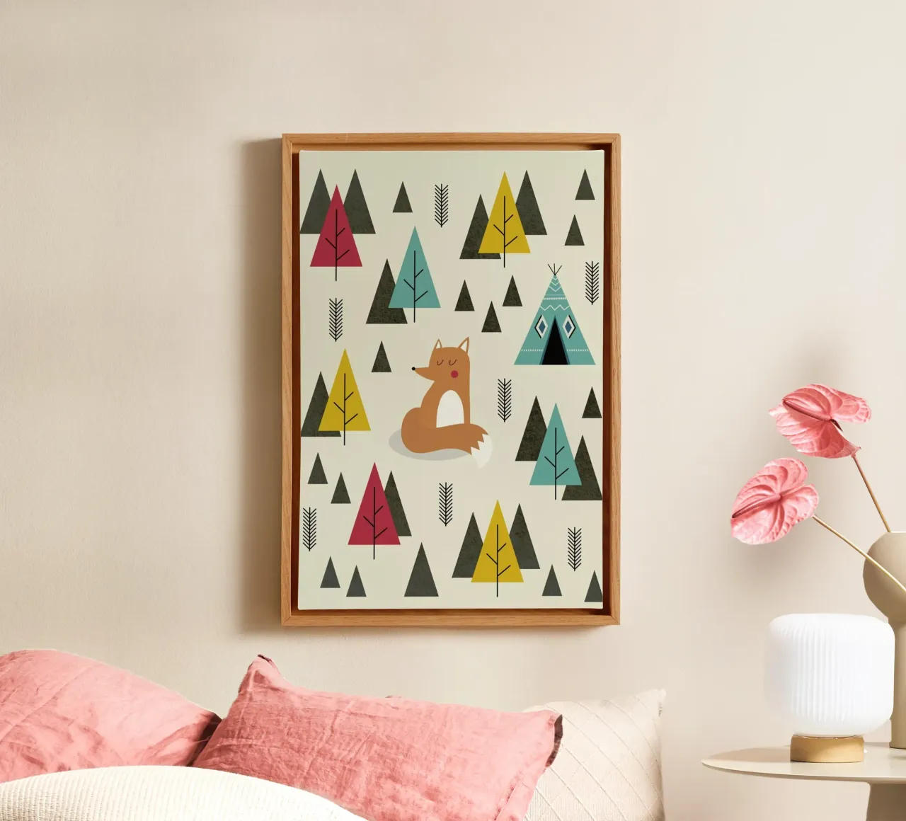 Forest Dreams tela con Cornice a cassetta da Karin Bijlsma