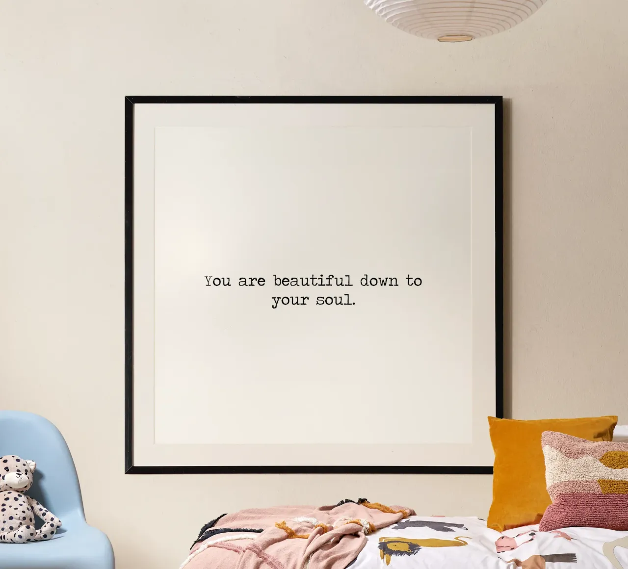 You are Beautiful Down To Your Soul - quote hahnemühle by Summer Soul Co. - Quotes