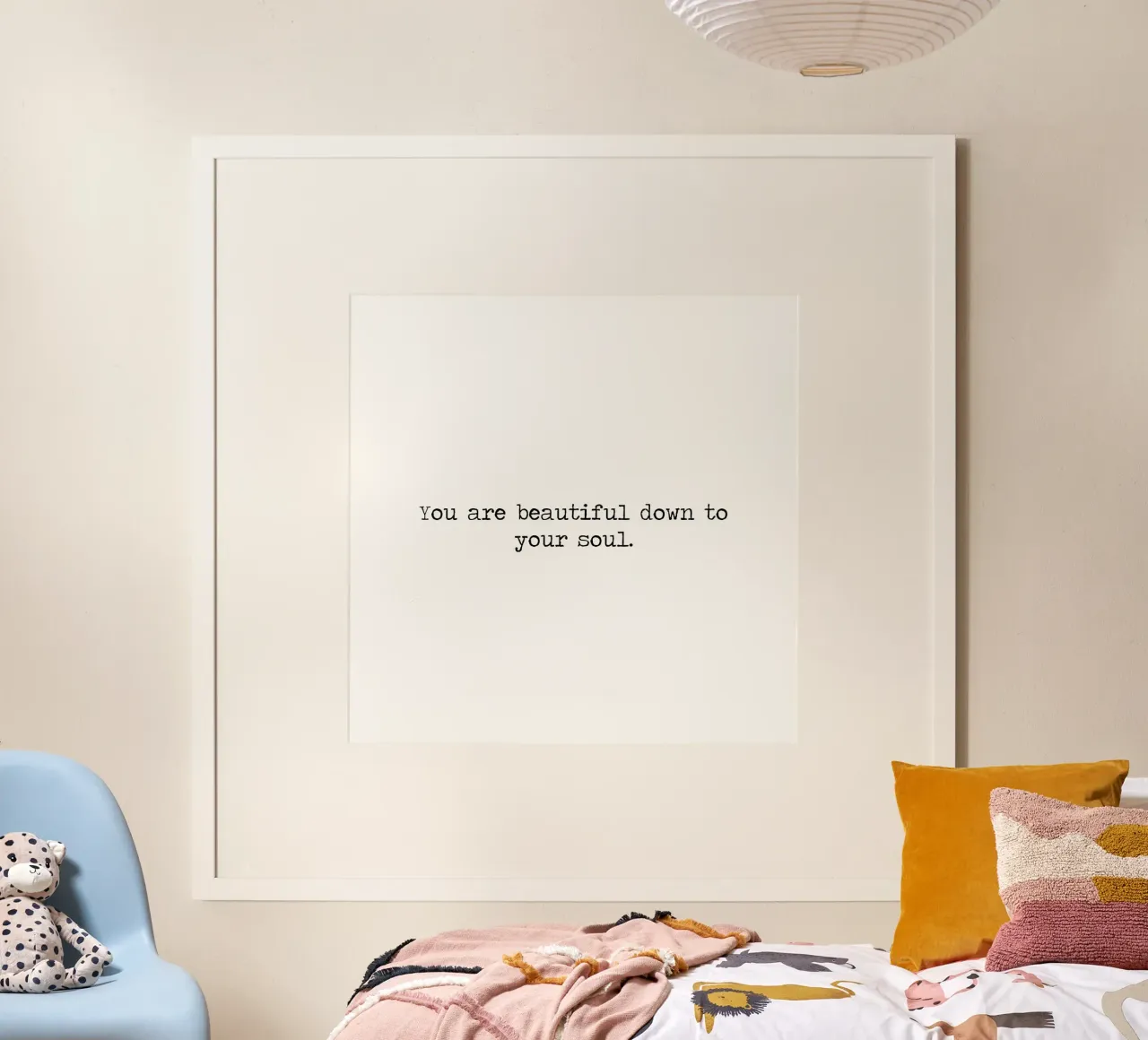 You are Beautiful Down To Your Soul - quote hahnemühle by Summer Soul Co. - Quotes