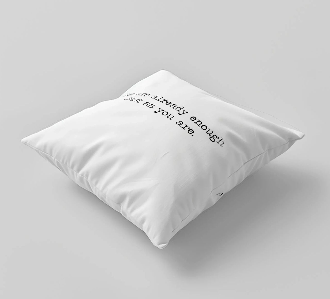Siete già abbastanza così come siete - citazione cuscino da Summer Soul Co. - Quotes