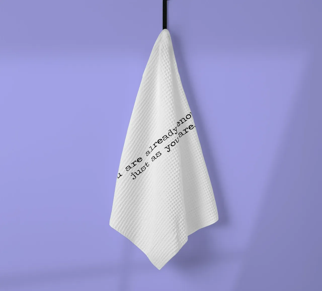Vous êtes déjà suffisant tel que vous êtes - citation torchon de Summer Soul Co. - Quotes