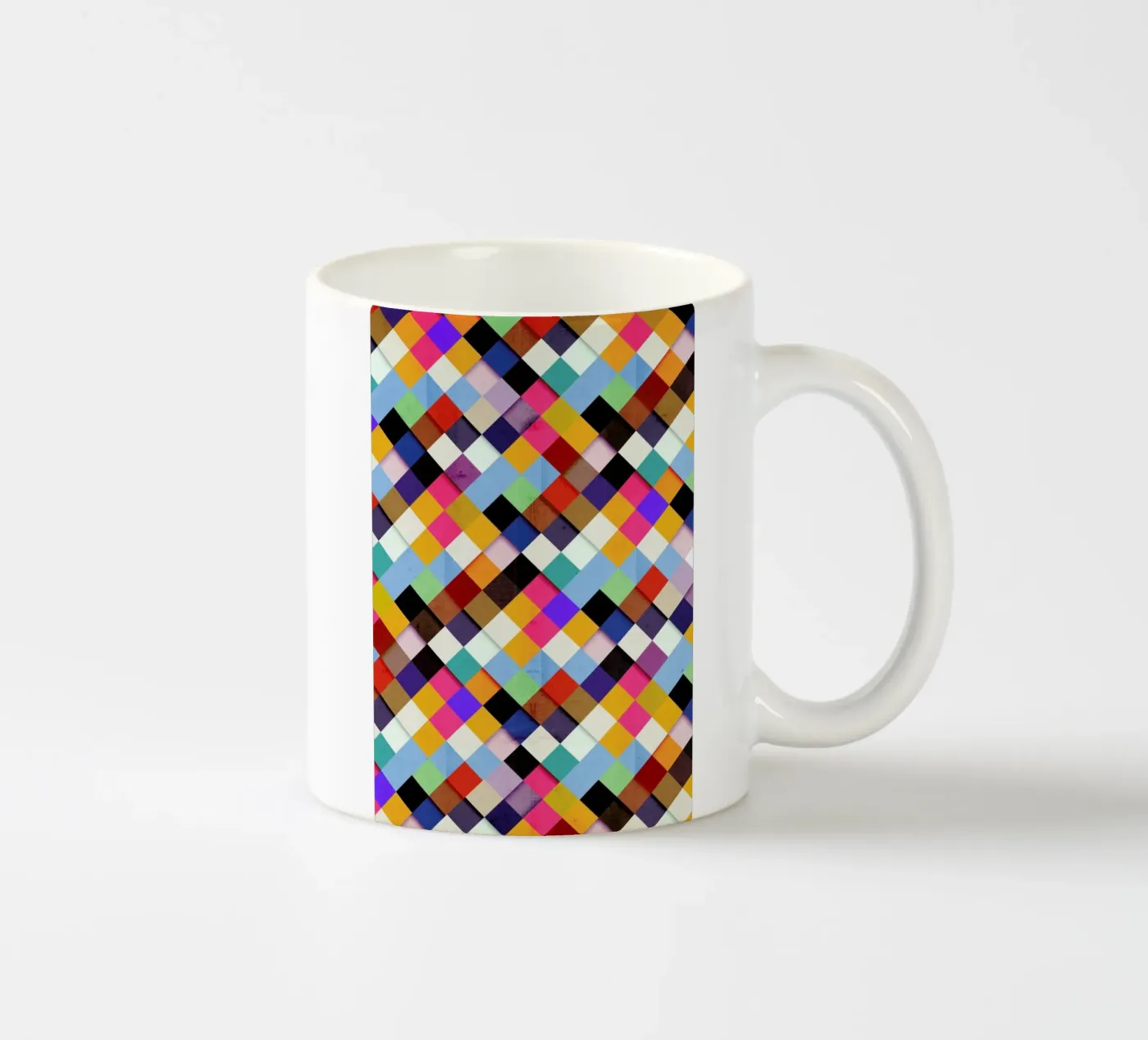 Pass this bold ceramic mug by Danny Ivan