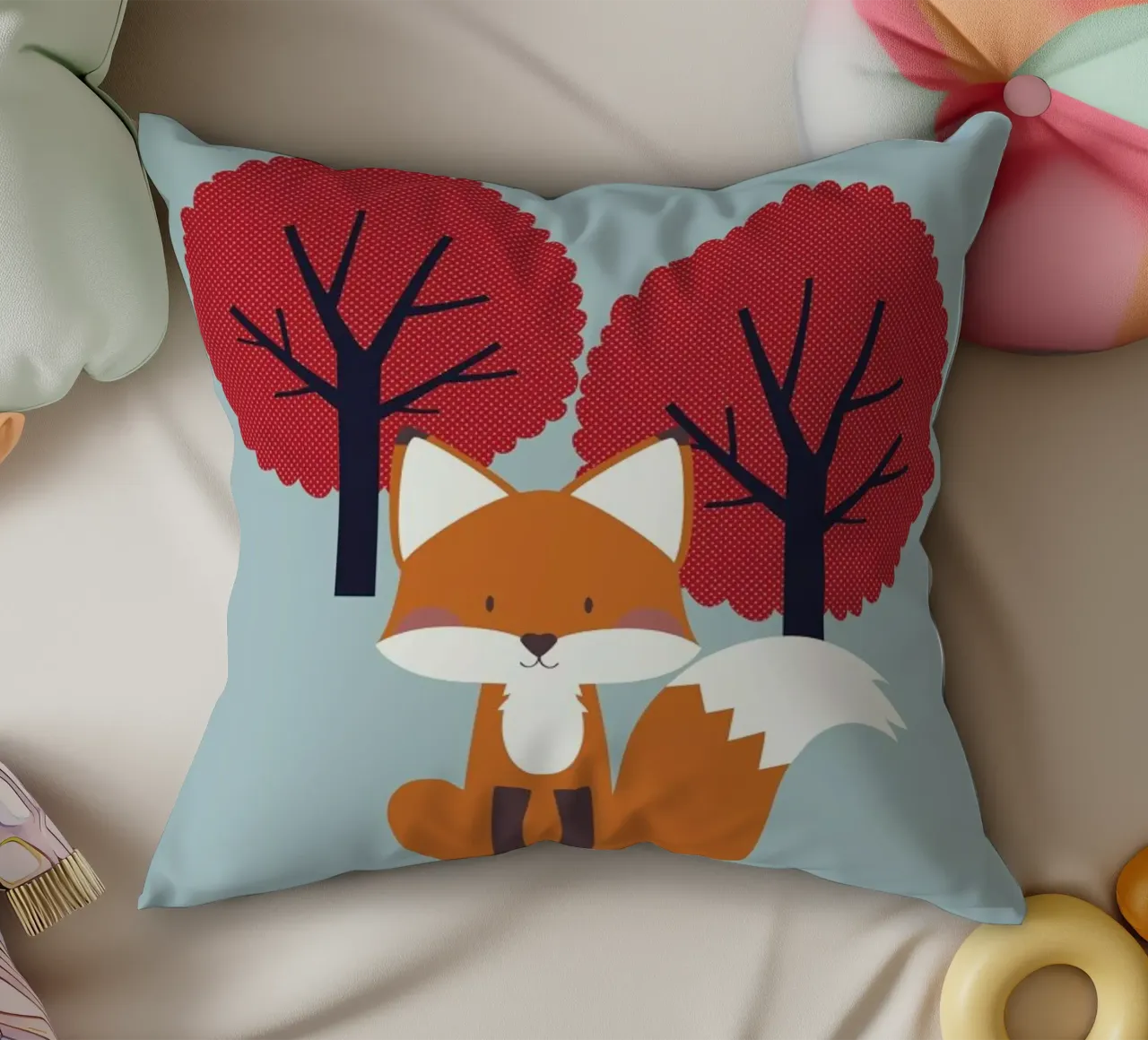 Foxy Friend cuscino da Karin Bijlsma