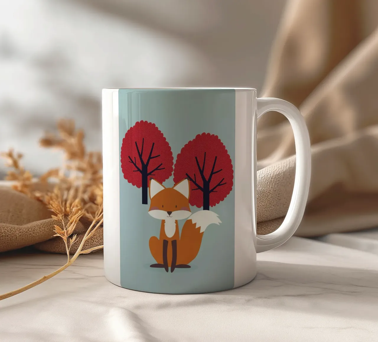 Foxy Friend tazza in ceramica da Karin Bijlsma