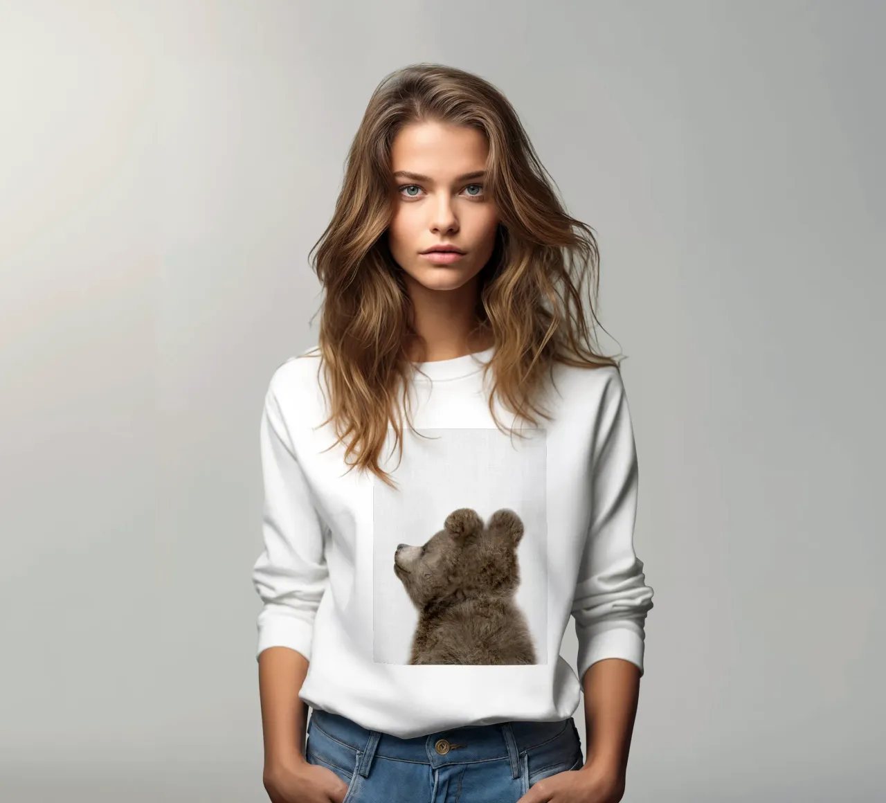 Peekaboo Bear Cub felpa da Lila x Lola