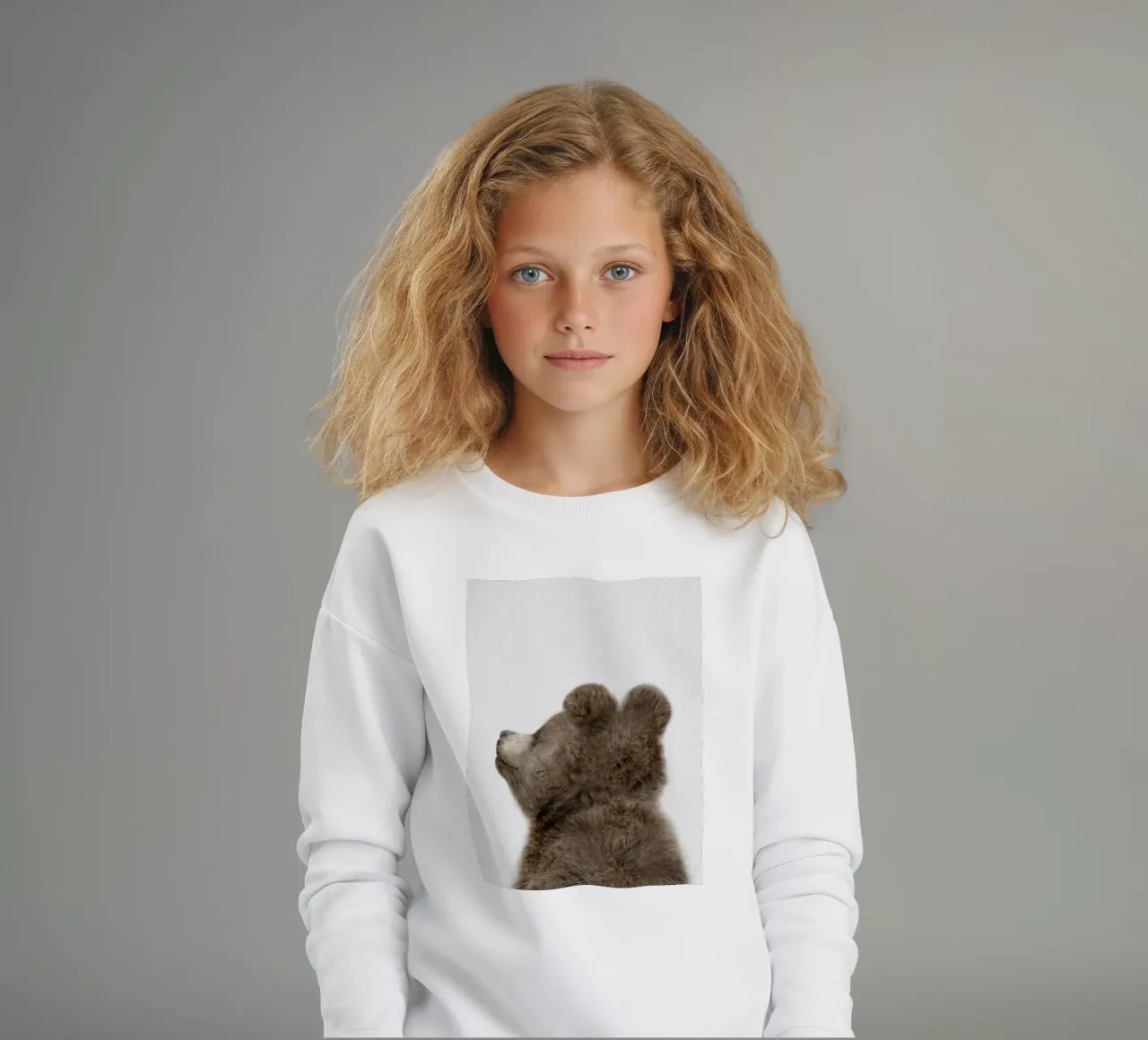 Peekaboo Bear Cub felpa bambino da Lila x Lola