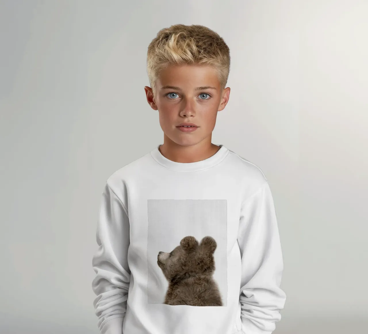 Peekaboo Bear Cub felpa bambino da Lila x Lola