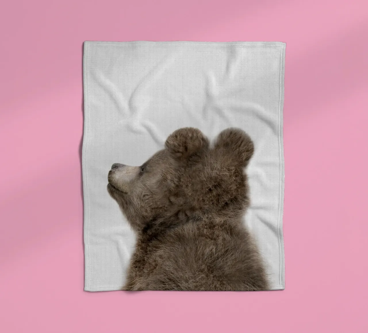 Peekaboo Bear Cub coperta in pile da Lila x Lola