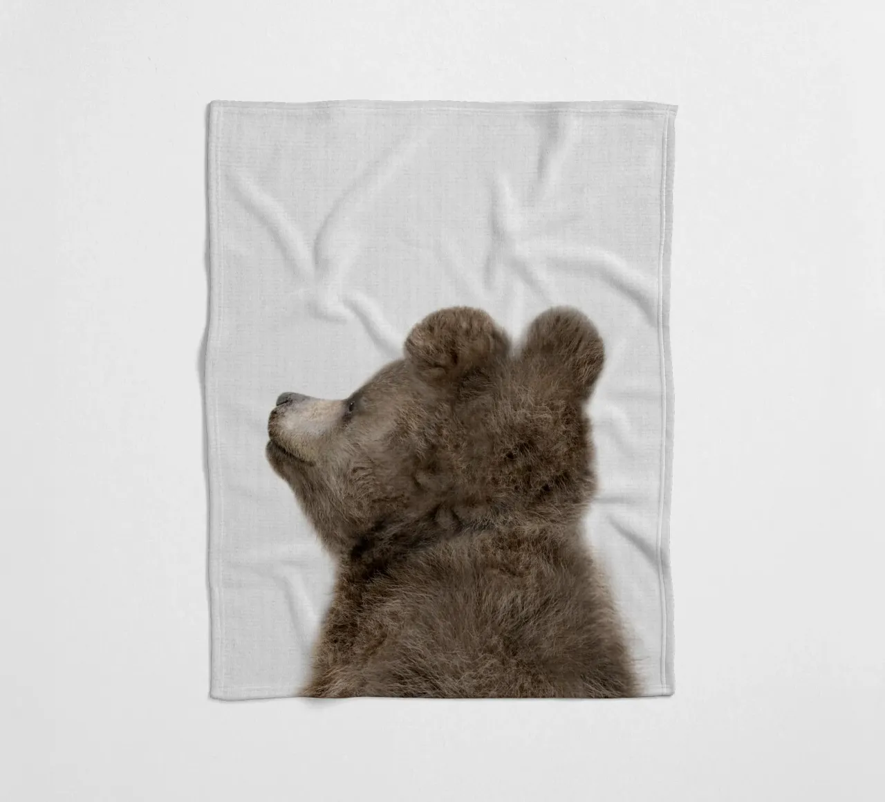 Peekaboo Bear Cub coperta in pile da Lila x Lola
