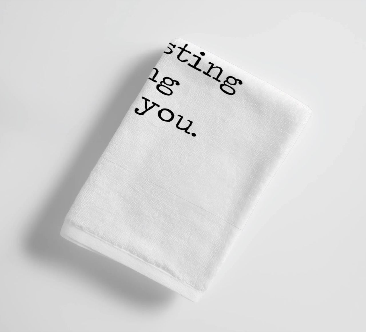 Du bist wunderschön und das ist das Uninteressanteste - Zitat Handtuch von Summer Soul Co. - Quotes